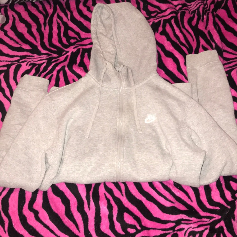 Grey Nike Hoodie